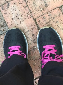 walking shoes